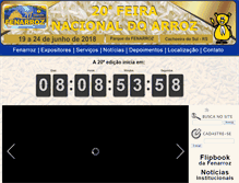 Tablet Screenshot of fenarroz.com.br